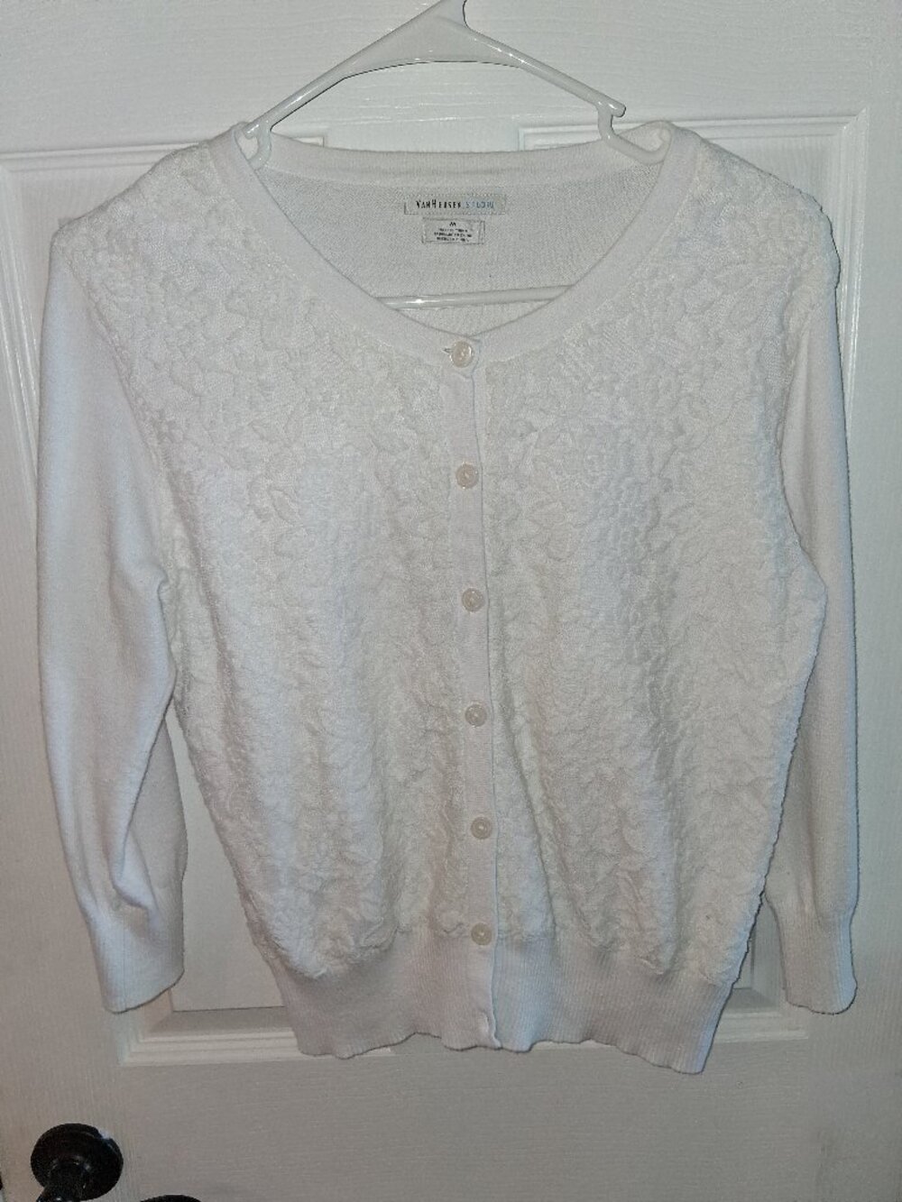 VanHeusen Studio Womens Cardigan Size M